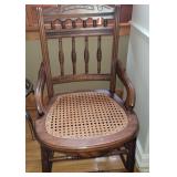 Cane bottom chair