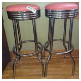 (2) Swivel bar stools