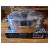 Roasting pan and electric grill