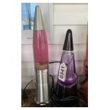(2) lava lamps, untested