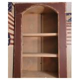 Wooden hanging cabinet