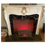 Electric decorative fireplace