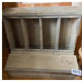 Decorative wooden decor