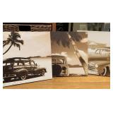 Car canvas pictures