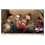 Salt dips, fancy glass and more