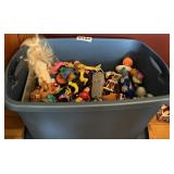 Tote and misc toys