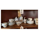 Stone China tea set
