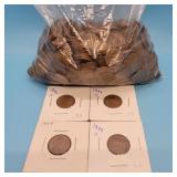 (732) Wheat Cents  1909-58  Nice mix