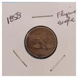 1858 Flying Eagle Cent