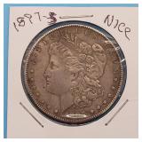 1897-S Morgan Dollar  Another better date