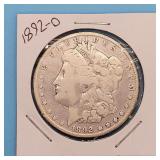 1892-O Morgan Dollar better date
