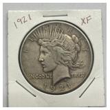 1921-P Peace Dollar  Key Date  Super Coin