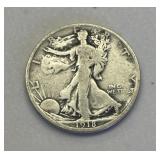 1918-S Walking Liberty Half  Nice coin