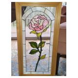 Faux stain glass picture/window