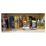 Household cleaning supplies and more