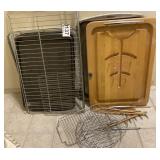 Sheet pans, racks and more