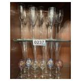 Champagne glasses