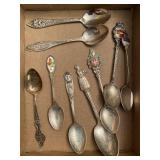 Souvenir Sterling Silver spoons