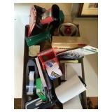 Tape guns, office supplies