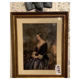 Framed George Baxter Print