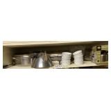 Teakettles, ramekins, pan and more
