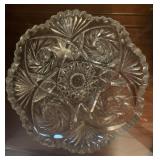 Cut glass bowl
