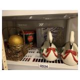 Christmas geese, baskets, picture and more