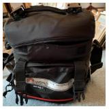 Ricoh camera, microphone and bag