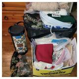 Yarn, material, sew books and more