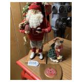 Ohio State Santas and OSU plaque
