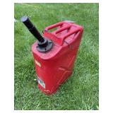 Metal 5 gallon spill proof gas can