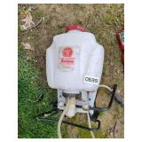 Harvest King backpack sprayer