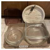 Baking and casserole dishes, pie plates