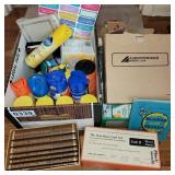 Cleaning supplies,  teaching supplies and more