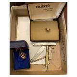 Necklaces and pins