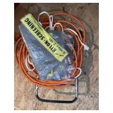 Extension cord, cart, more