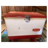 Coleman Coca-Cola cooler w/box