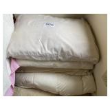 Pillows, comforter