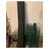 Fencing and roll of screen mesh