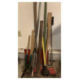 Rake, shovel, broom, plunger and more