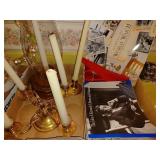 Candle holders and misc