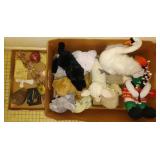 Stuffed animals and misc decor
