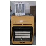 Master propane heater and electric space heater