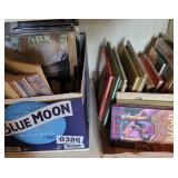 Children's books and music magazines
