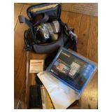 Sony cyber shot camera, Garmin navigation system