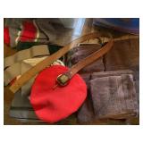 Hats, scarves, towels, more