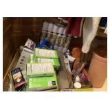 Wine brique, glue, light bulbs, night lights, more