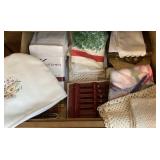 Table linens, trivets, knife set and more
