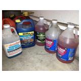 (5) antifreeze, waterproofer, windshield washer