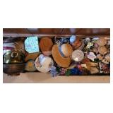 Tea pot, bluebirds,  Lilliput Lane cottage and